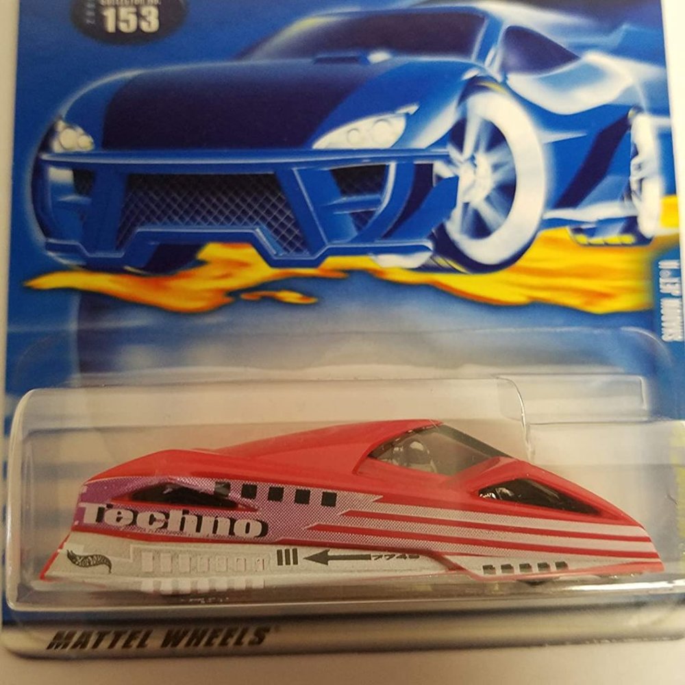 Shadow Jet II Virtual Collection 2000 Hot Wheels 1/64 scale diecast car #153 - Picture 6 of 13